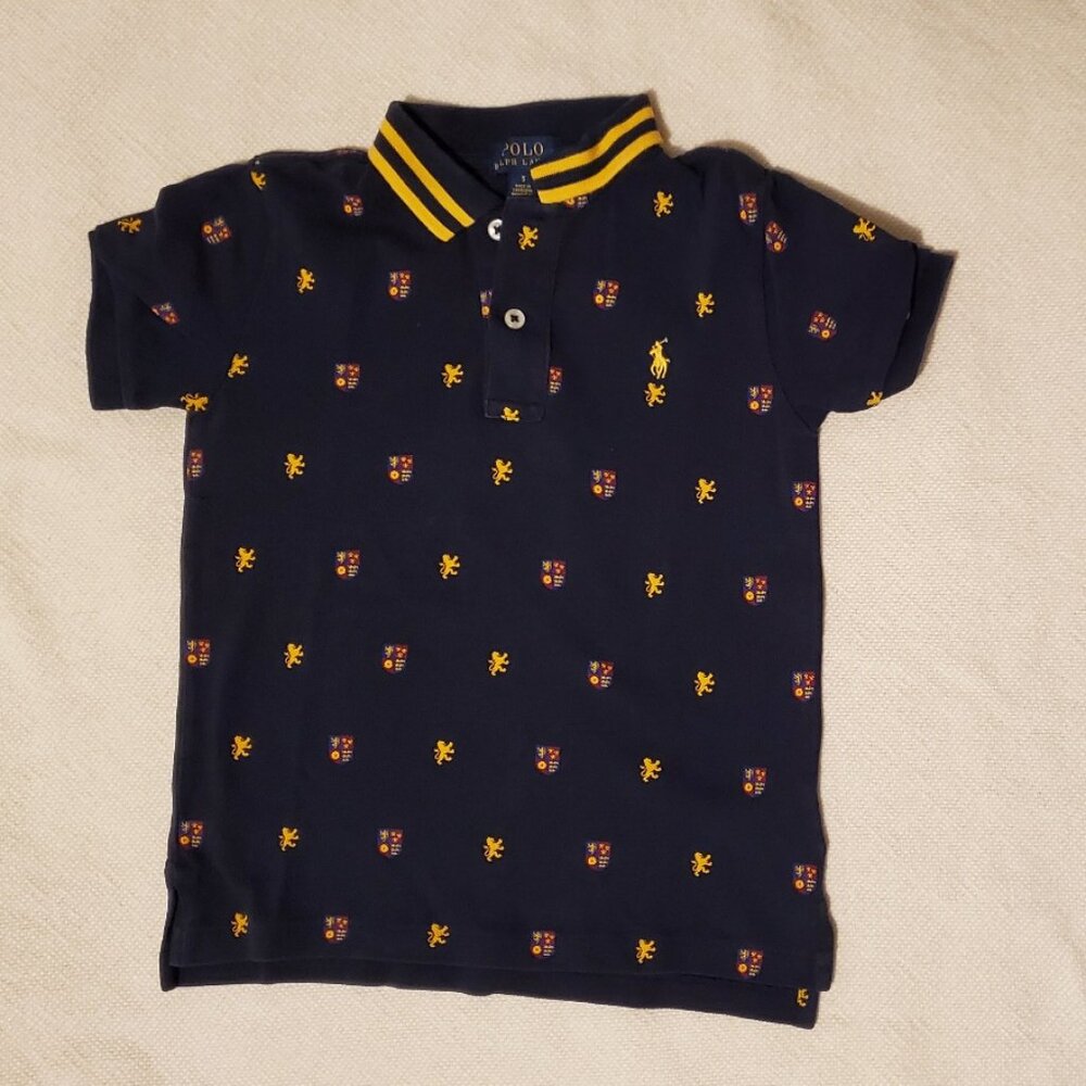 Boys polo shirt by Polo RL size 5